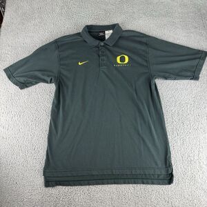 nike alpha project polo shirt oregon ducks Basketball y2k Green Men's Size Large